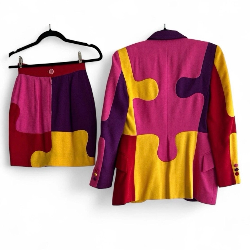 Moschino Cheap Chic puzzle suit 4 - Picture 2 of 8